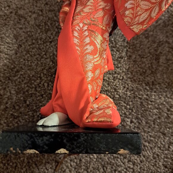 Vintage Wisteria Nishi Doll,Nishi&Co.LTD Japanese Geisha Doll made in Japan - Picture 8 of 8